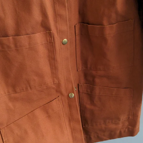 Only Child Canvas Chore Coat Jacket! Size S - Picture 3 of 3